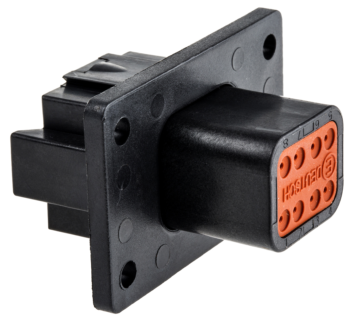 Deutsch, DT Automotive Connector Socket Panel Mount 8 Way DT04-08P-CL06