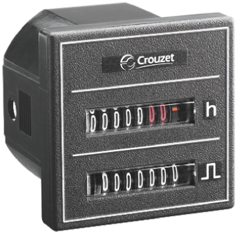 Crouzet CMM48 Hour Meter, 8 Digit Mechanical, 30 V dc
