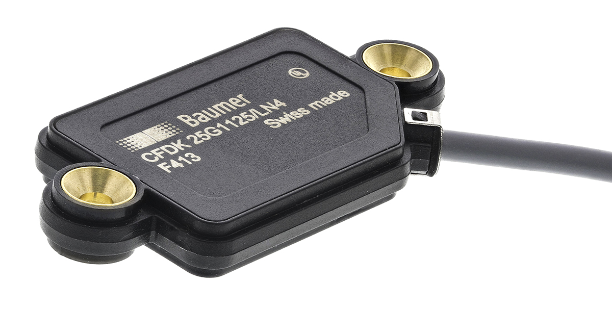 Baumer Capacitive Block Proximity Sensor, 8 mm Detection, PNP NO, 10 → 30 V dc