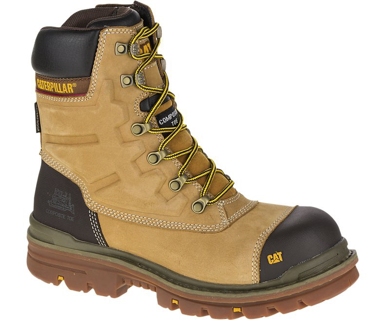 CAT Premier Honey Reset Composite Toe Capped Men's Safety Boots, UK 12, EU 46