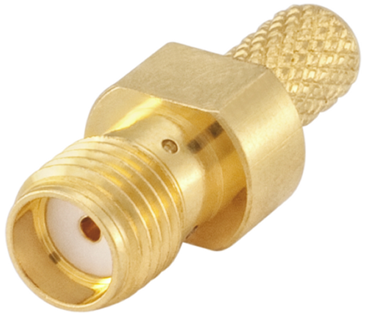 Rosenberger SMA Series, Jack Cable Mount SMA Connector, 50Ω, Crimp Termination, Straight Body