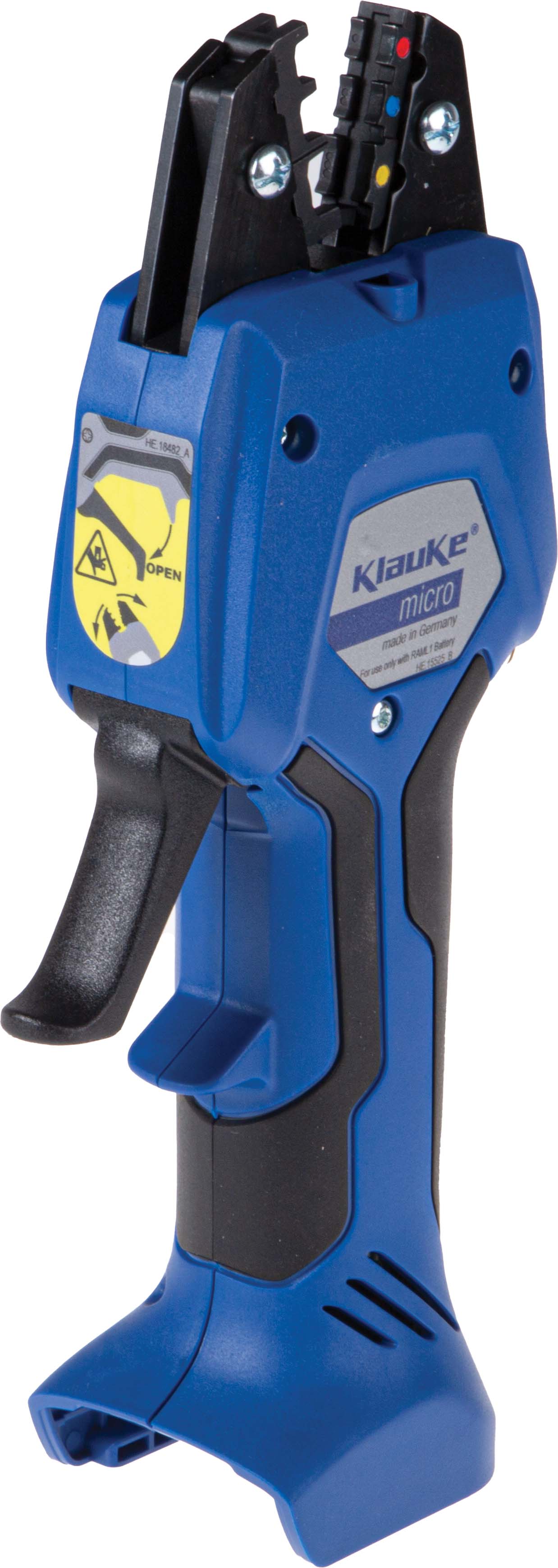 Klauke EK 50 ML UK Hydraulic Crimp Tool for Insulated Terminals, Non-insulated Terminals, Tubular Cable Lugs