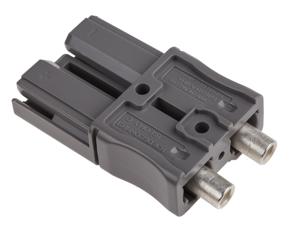 Anderson Power Products, SBS Series Male 2 Way Battery Connector, 110A, 600 V