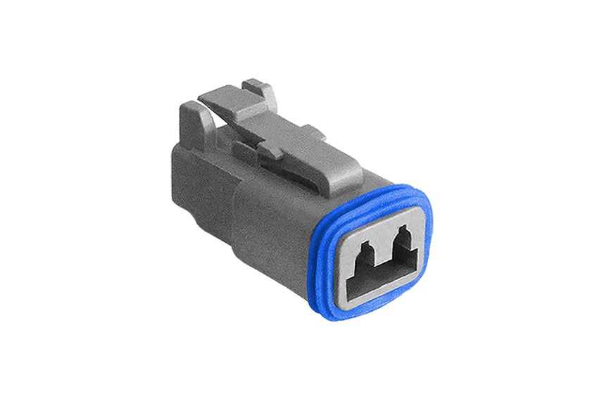 Bulgin, PX0105 Connector Housing Plug 2 Way, Crimp Termination PX0105S02GY