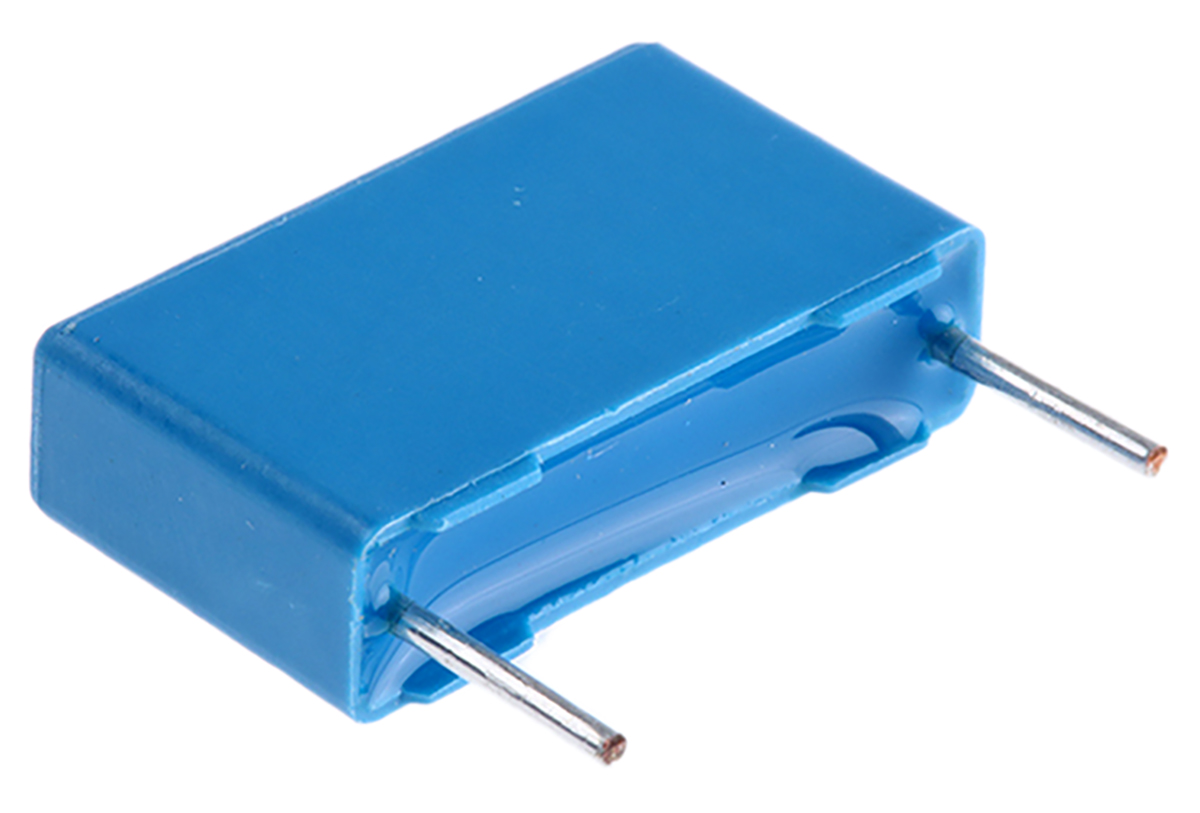 EPCOS B32654 Polypropylene Film Capacitor, 250 V ac, 630 V dc, ±10%, 47nF, Through Hole