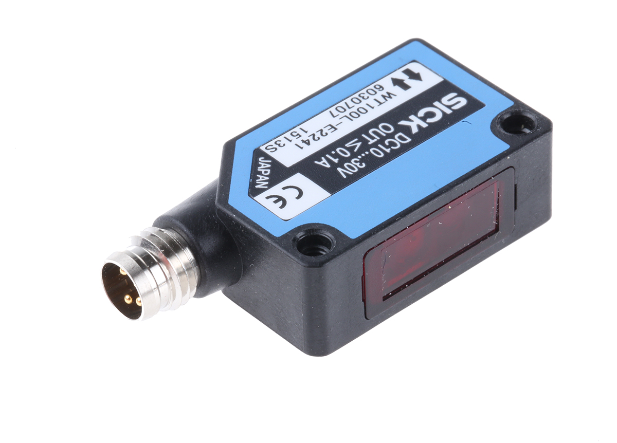 SICK Diffuse Photoelectric Sensor, Block Sensor, 450 mm Detection Range