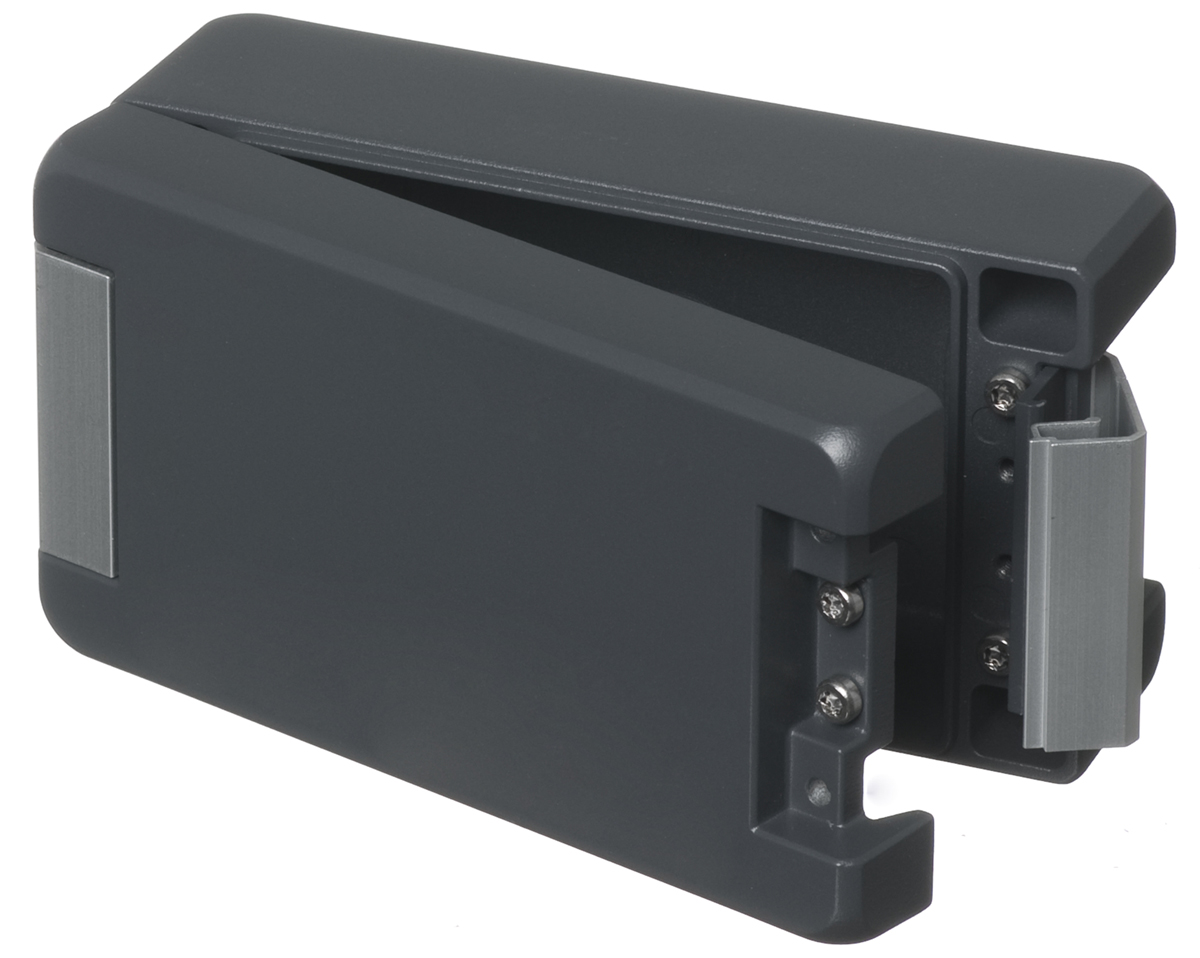 Bopla Bocube Alu Series Graphite Grey Aluminium Enclosure, IP66, IP68, IP69, IK07, IK08, Graphite Grey Lid, 159 x 86 x
