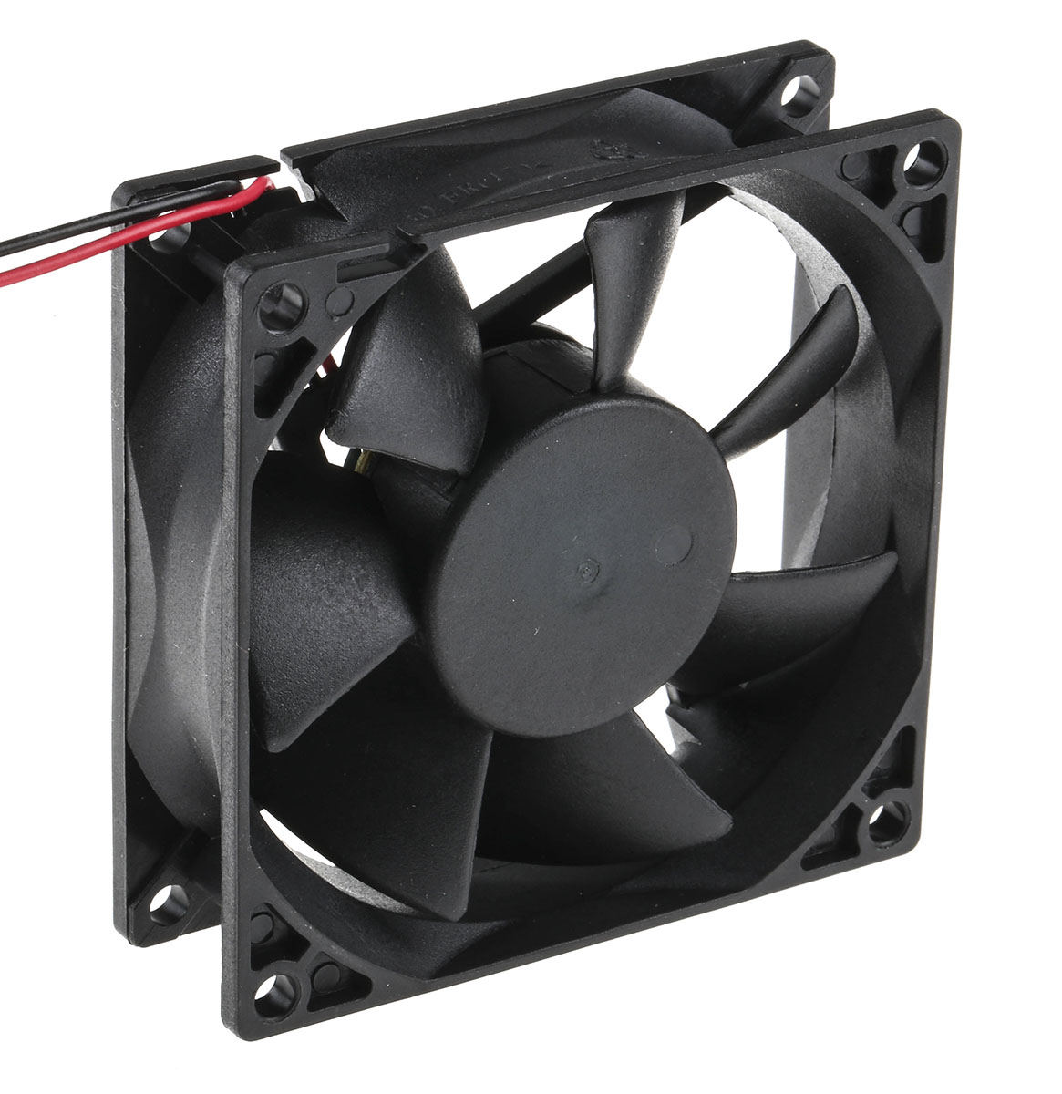 RS PRO Axial Fan, 24 V dc, DC Operation, 68m³/h, 2.41W, 100mA Max, 80 x 80 x 25mm