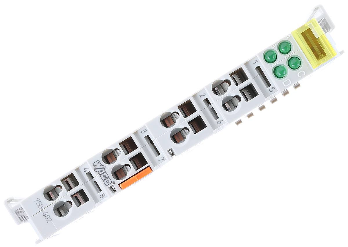 WAGO SYSMAC CJ, SYSMAC CP1H, SYSMAC CP1L Series PLC I/O Module for Use with 750 Series, Digital, 5 V dc