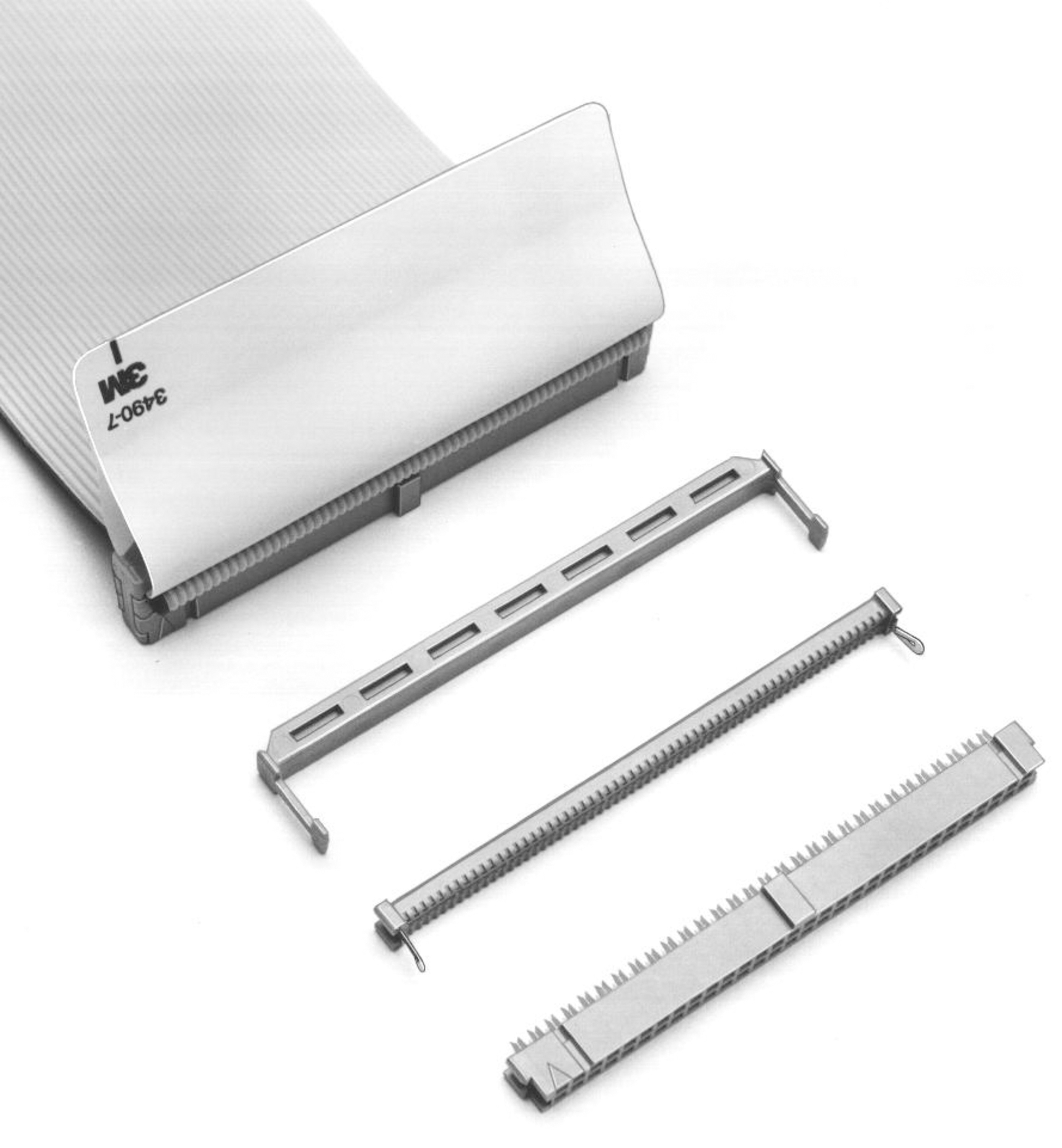 3M 24-Way IDC Connector Socket for PCB Mount, 2-Row