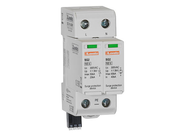 Lovato 1 Phase Surge Protector, 50kA