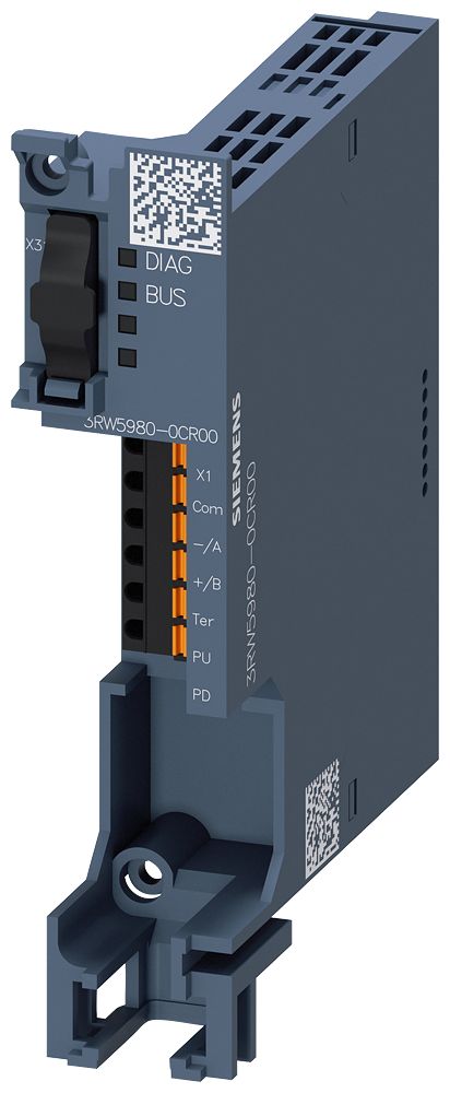 Siemens Communication Module 3RW5 Series Communication Module for Use with Modbus RTU