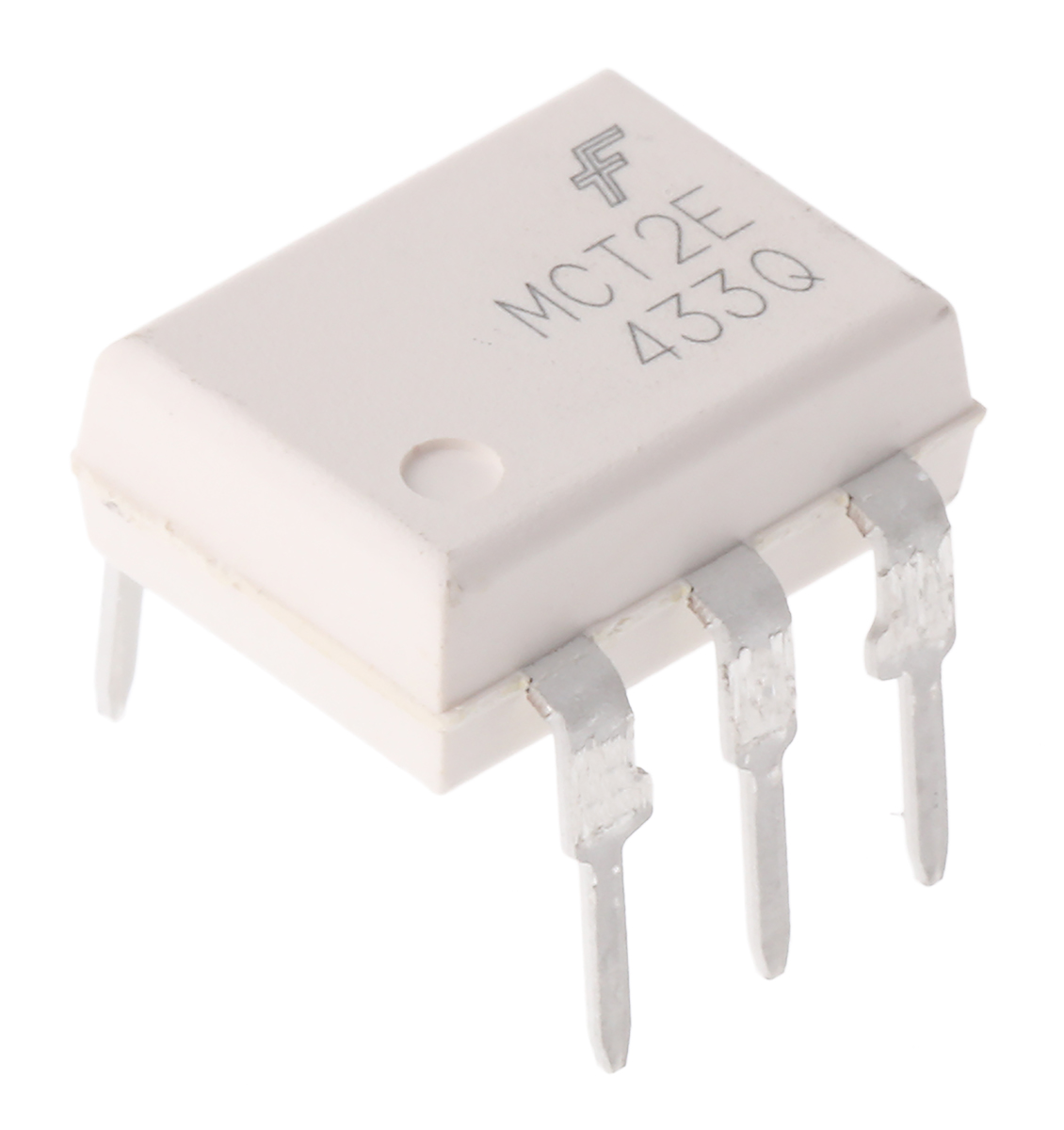 onsemi, MCT2EM DC Input Transistor Output Optocoupler, Through Hole, 6-Pin MDIP