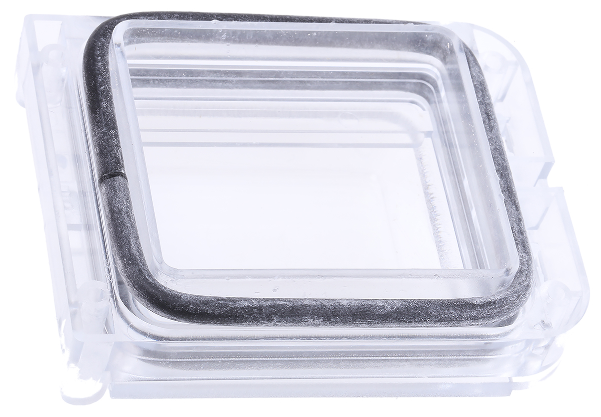 Fibox Transparent Polycarbonate IP54 Inspection Window for use with 2 Module Enclosure