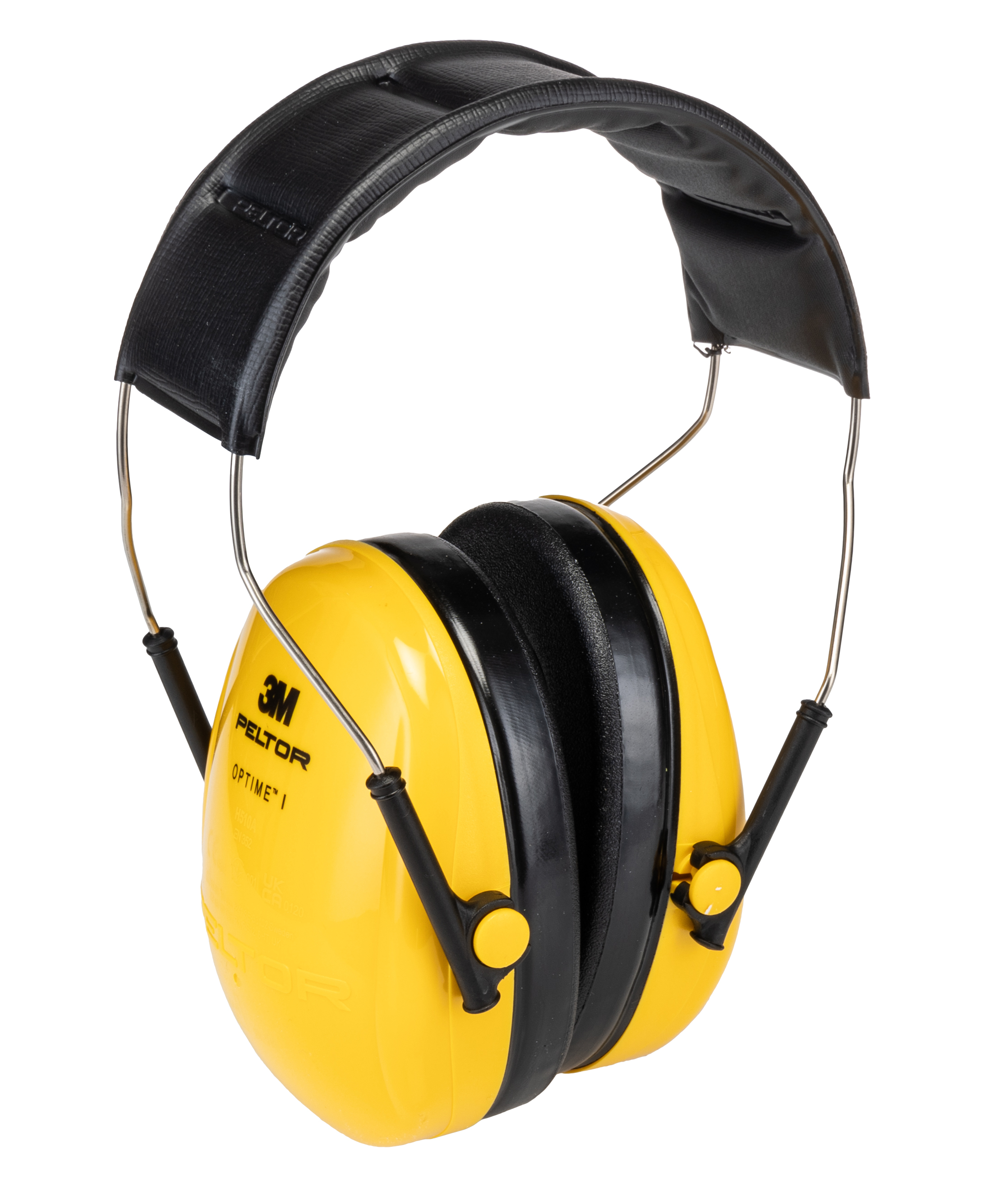 3M PELTOR Optime I Ear Defender with Headband, 27dB, Black, Yellow