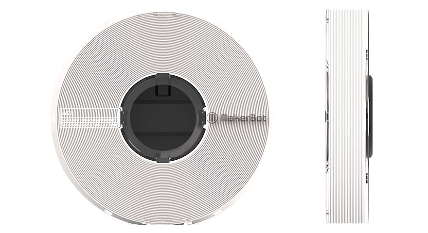 Ultimaker 1.75mm White ASA 3D Printer Filament, 650g