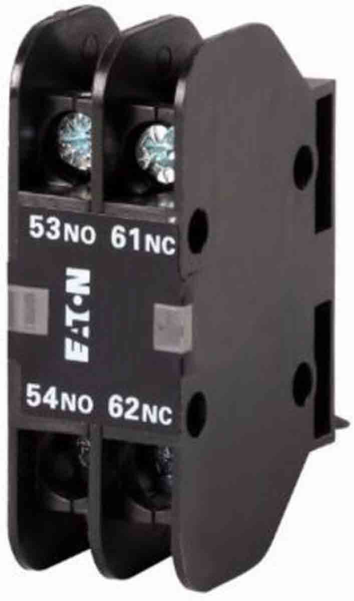 Eaton Auxiliary Contact, 1 Contact, 1NC + 1NO, Front Mount