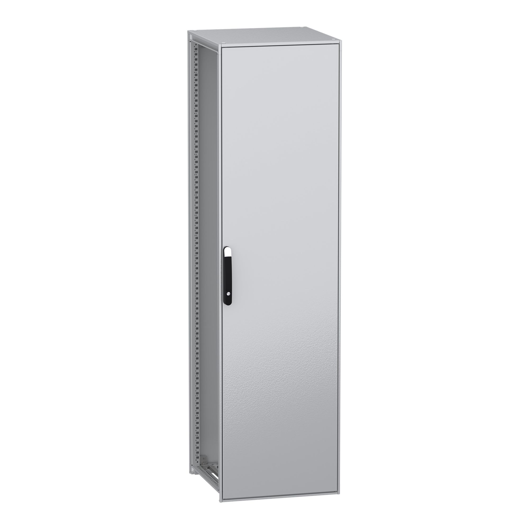Schneider Electric PanelSeT SFN Series Galvanised Steel Single-Door-Door Floor Standing Enclosure, Plain Door Door,