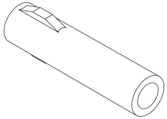 Molex, STANDARD .062" Female Connector Housing, 1.57mm Pitch, 1 Way, 1 Row