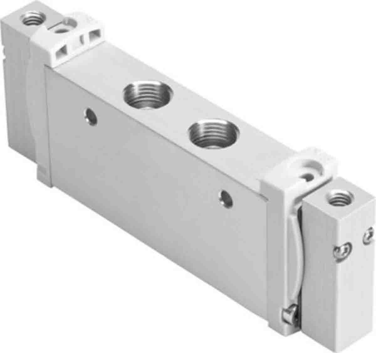 Festo 5/3 Closed Pneumatic Solenoid Valve - Pneumatic G 1/8 VUWG Series, 573834