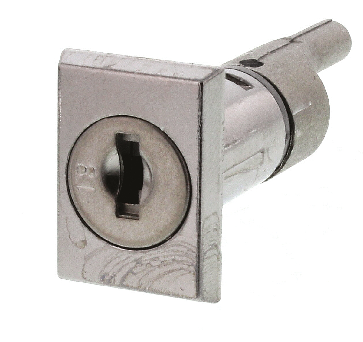 Euro-Locks a Lowe & Fletcher group Company Pedestal Lock, 31mm Panel-to-Tongue, 13mm Cutout, Key Unlock