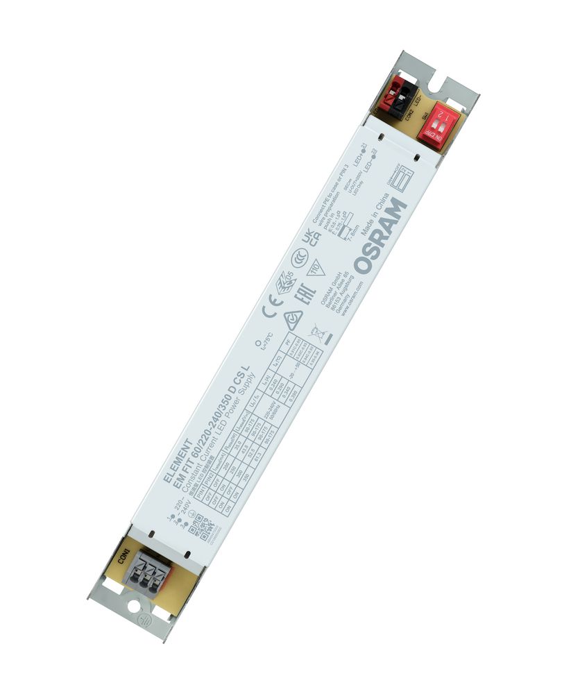 Osram LED Driver, 90 → 175V Output, 61.2W Output, 350mA Output, Constant Current