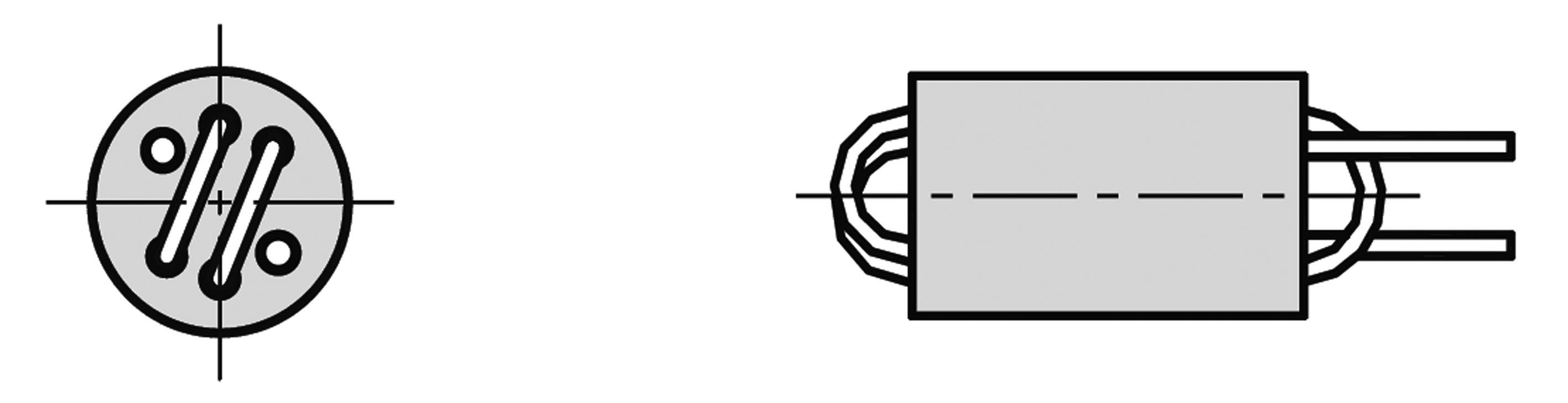 Fair-Rite Ferrite Bead, 6 (Dia.) x 10mm (Radial), 600Ω impedance at 100 MHz