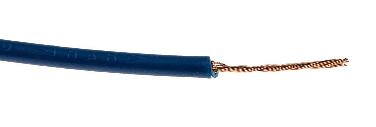 Lapp Dark Blue 0.5 mm² Hook Up Wire, 16/32, 100m, PVC Insulation, 4510141