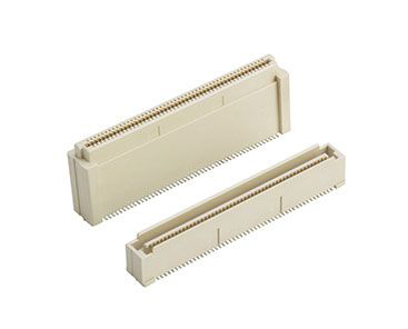 Amphenol Communications Solutions Bergstak Lite Series Straight PCB PCB Header, 40 Contact(s), 0.8 mm Pitch, 4 Row,