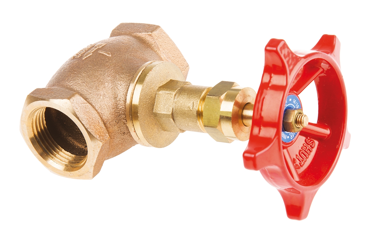 Pegler Yorkshire Bronze Globe Valve 110009, 1 in BSPT 32 bar