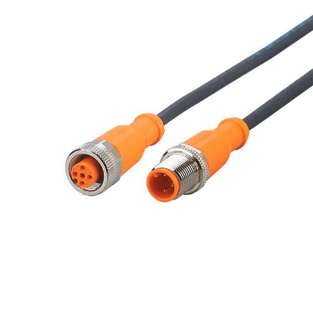 ifm electronic Male 3 way M12 to Female 5 way M12 Communication Cable, 10 m