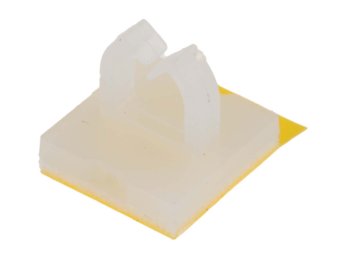RS PRO Natural Nylon cable clamp
