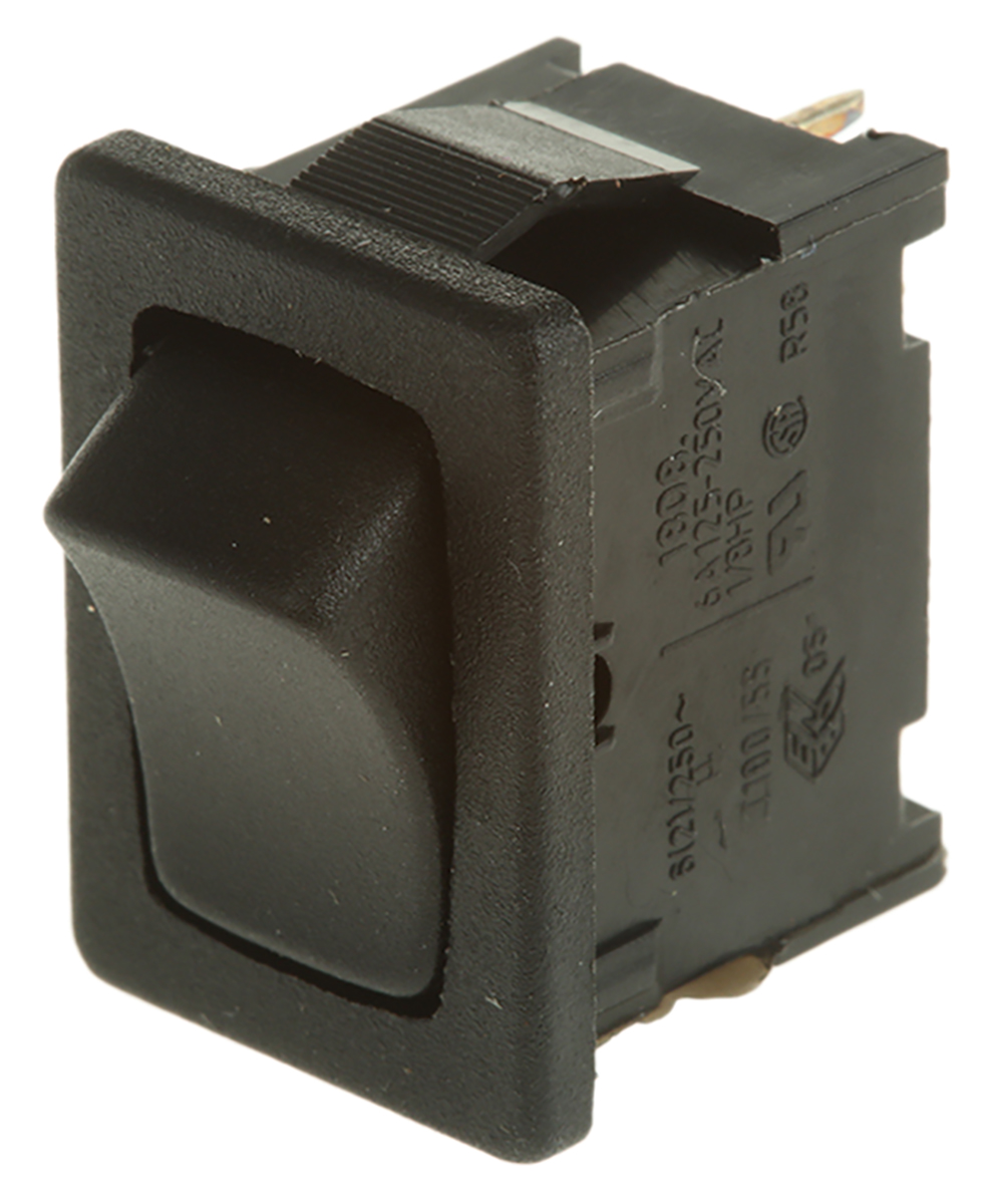 Marquardt SPDT, On-Off-On Rocker Switch Panel Mount