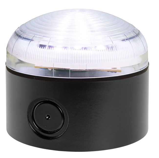 RS PRO Clear Steady Beacon, 12 V ac/dc, 24 V ac/dc, Screw Mount, LED Bulb, IP66