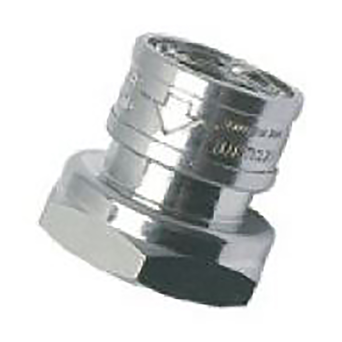 Legris Brass Pipe Fitting, Straight Threaded Coupler, Female G 1/2in