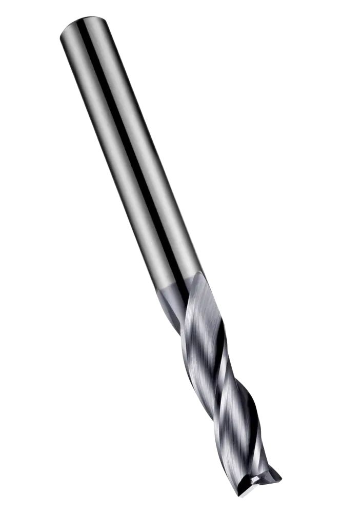 Dormer End Mill, 4mm Cutter, Solid Carbide, 4 mm Shank, 14mm Cut Length