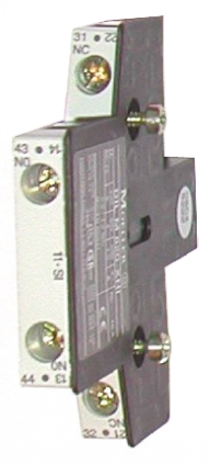 Eaton Auxiliary Contact, 2 Contact, 1NC + 1NO, Side Mount