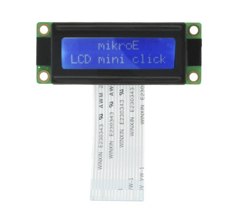 MikroElektronika MIKROE-2518 LCD Colour Display, 2 x 16pixels
