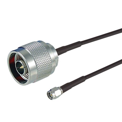 L-Com CA Series, 2 ft, Terminated 50 Ω