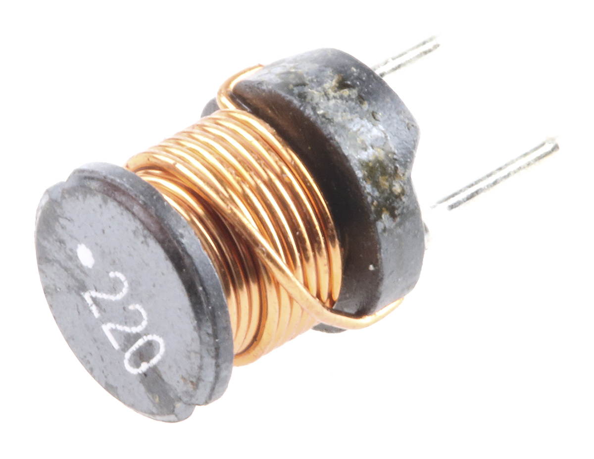 Wurth 22 μH ±10% Ferrite Leaded Inductor, Max SRF:12.4MHz, 2.65A Idc, 55mΩ Rdc, WE-TI