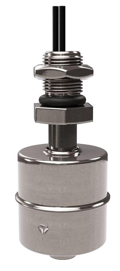 Celduc PF2A Series Cable Mount Stainless Steel Float Switch, Level Sensor, 5m Cable, 100V ac Max, 100V dc Max