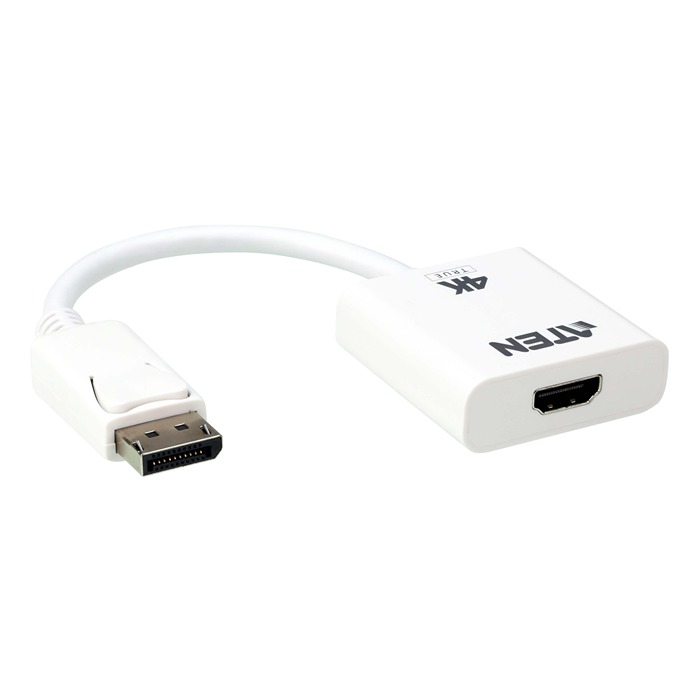 Aten DisplayPort to HDMI Adapter, 180mm Length - 4096 x 2160 Maximum Resolution
