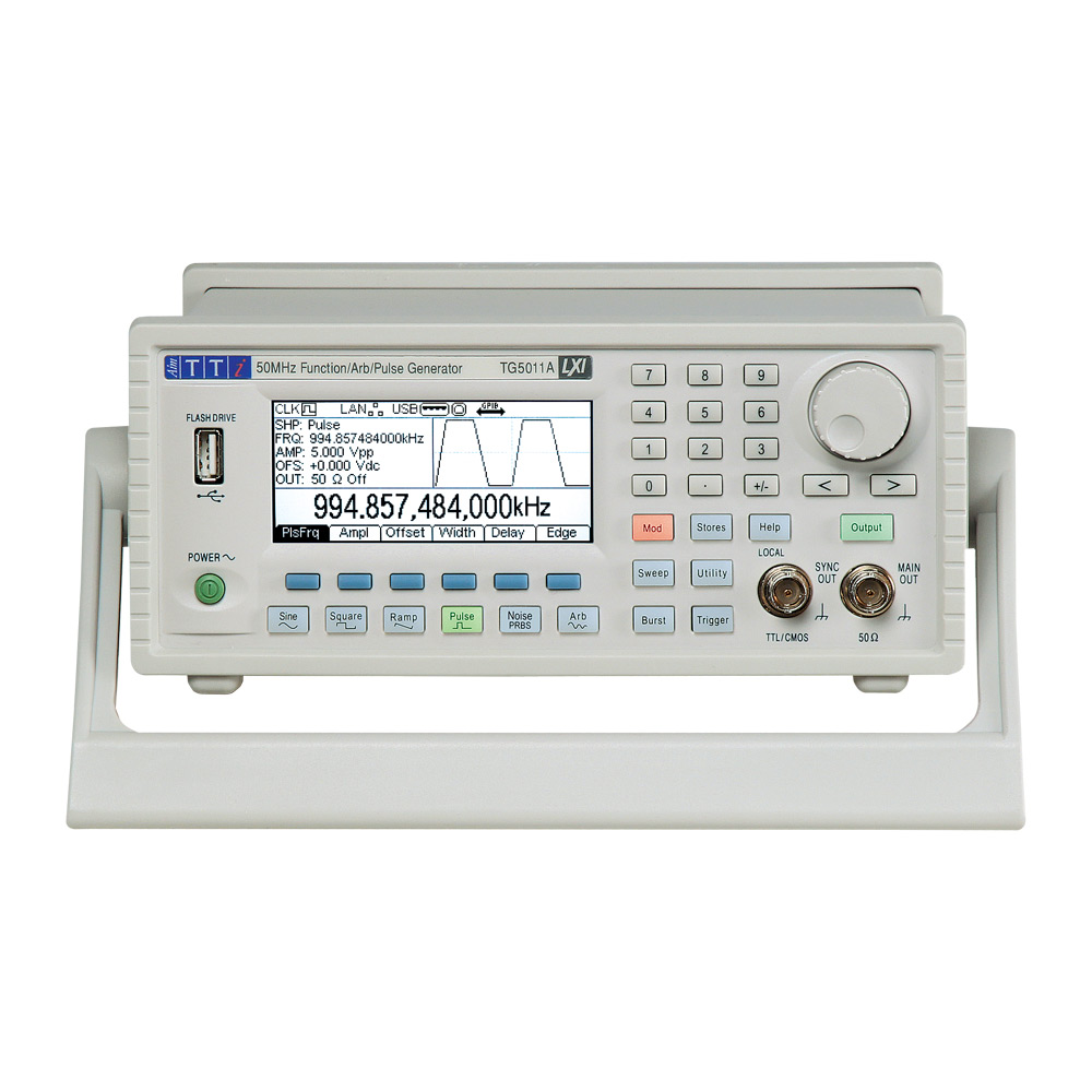 Aim-TTi TG5011A Function Generator, 1μHz Min, 50MHz Max, FM Modulation, Variable Sweep