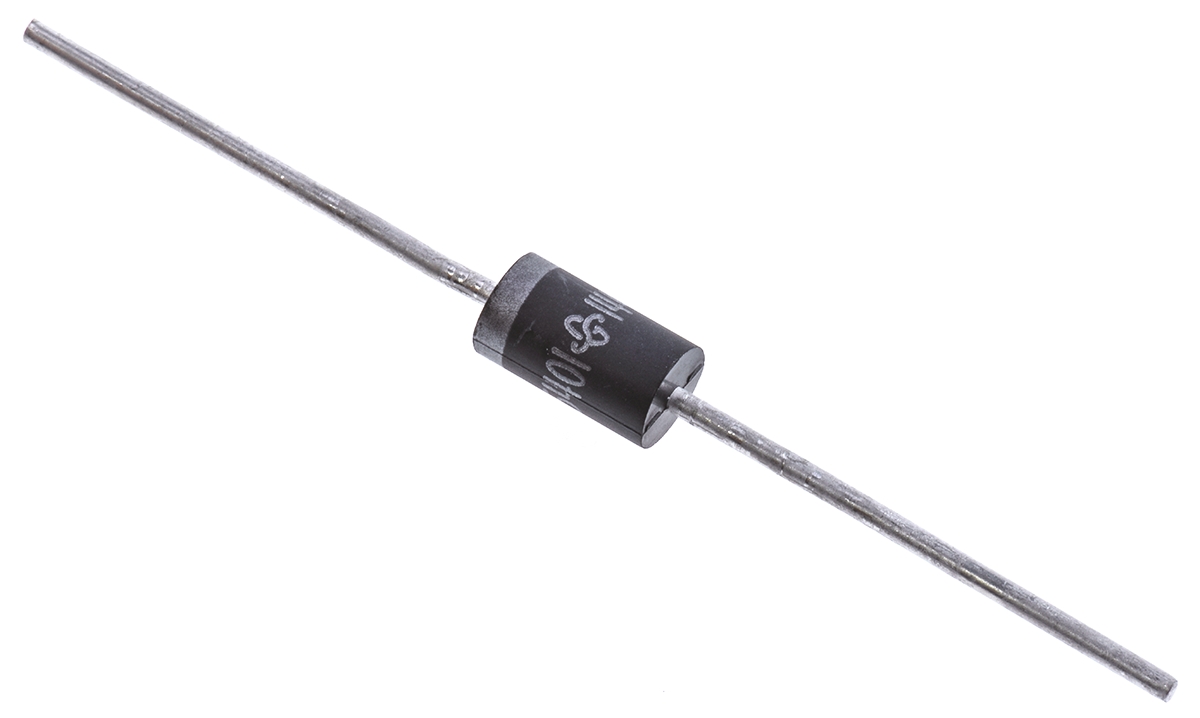 Vishay 100 V 3 A Diode 2-Pin DO-201AD UF5401-E3/54