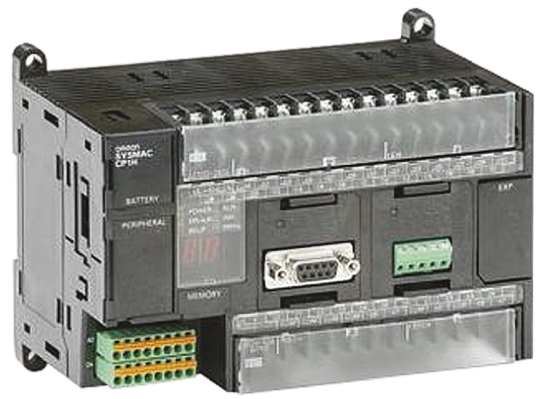 Omron CP1H Series PLC CPU for Use with SYSMAC CP1H Series, Transistor Output, 24 (DC)-Input, DC Input