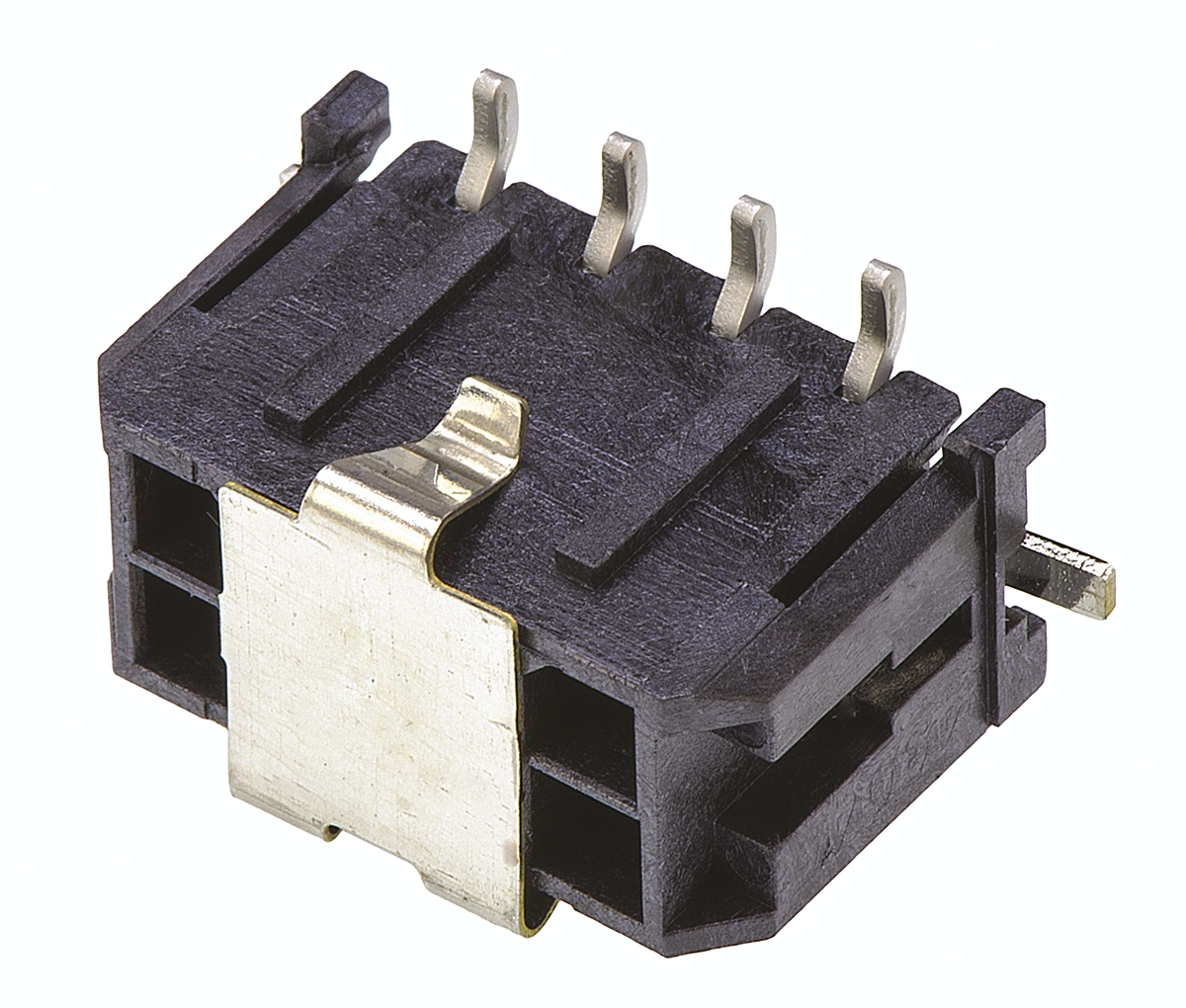 Molex Micro-Fit 3.0 Series Straight Surface PCB Header, 8 Contact(s), 3 mm Pitch, 2 Row, Shrouded