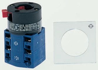 Kraus & Naimer, 4P 2 Position 60° Double Throw Cam Switch, 6A