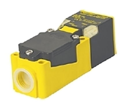 Turck Inductive Block Proximity Sensor, 30 mm Detection, 2-Wire NO/NC, 20 → 250 V ac