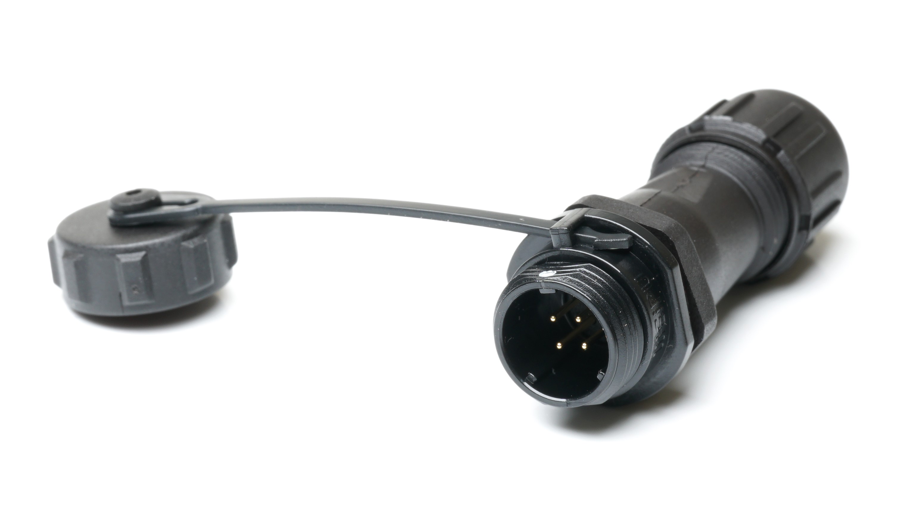 RS PRO Industrial Circular Connector, 4 Contacts, In-Line, SP11 Connector, Socket, Male, IP68, SP11 Series
