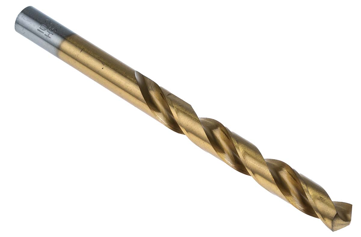 RS PRO HSS Twist Drill Bit, 10.2mm Diameter, 133mm Overall